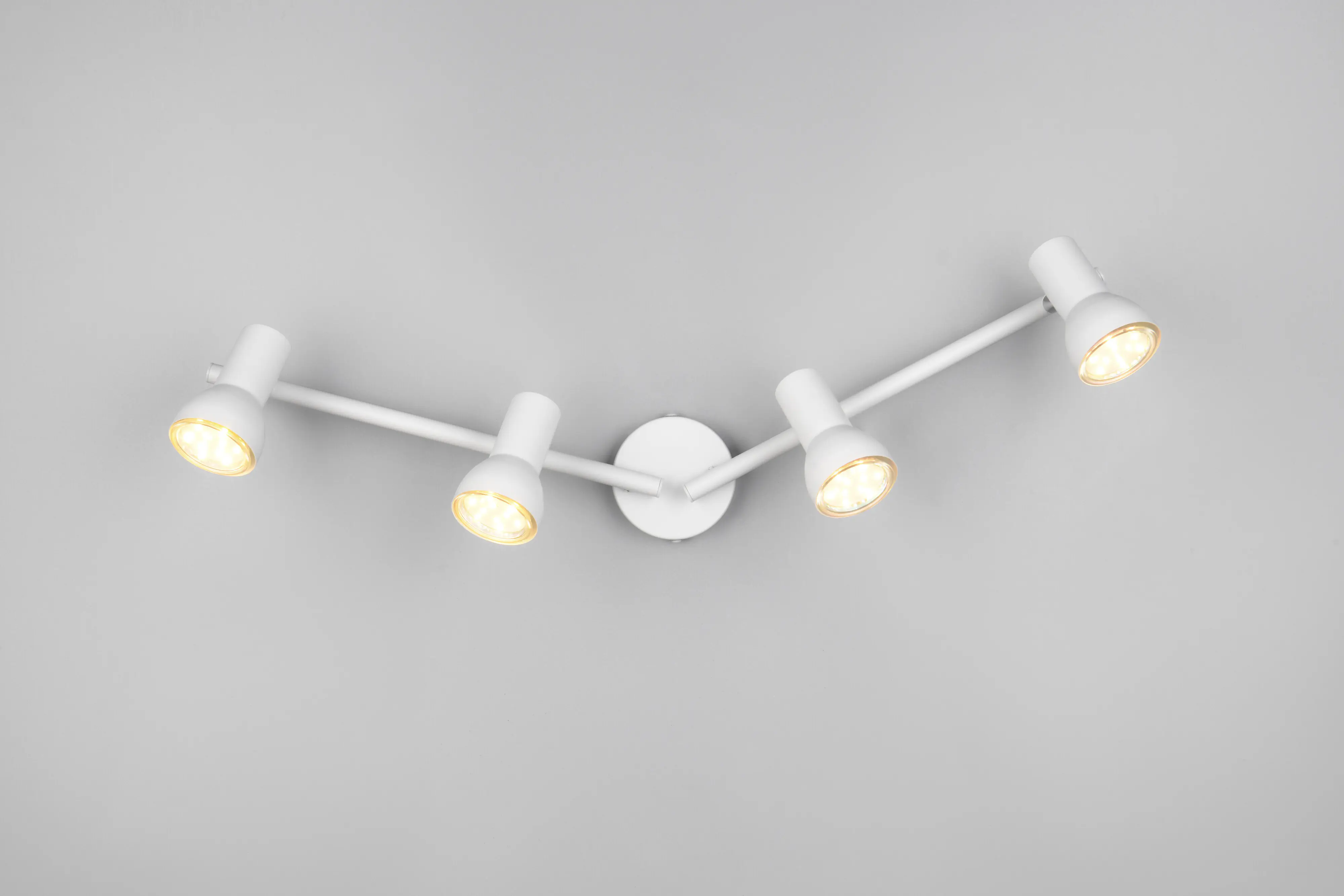 Reality Deckenstrahler 4er Spot Cantar weiß matt GU10          
