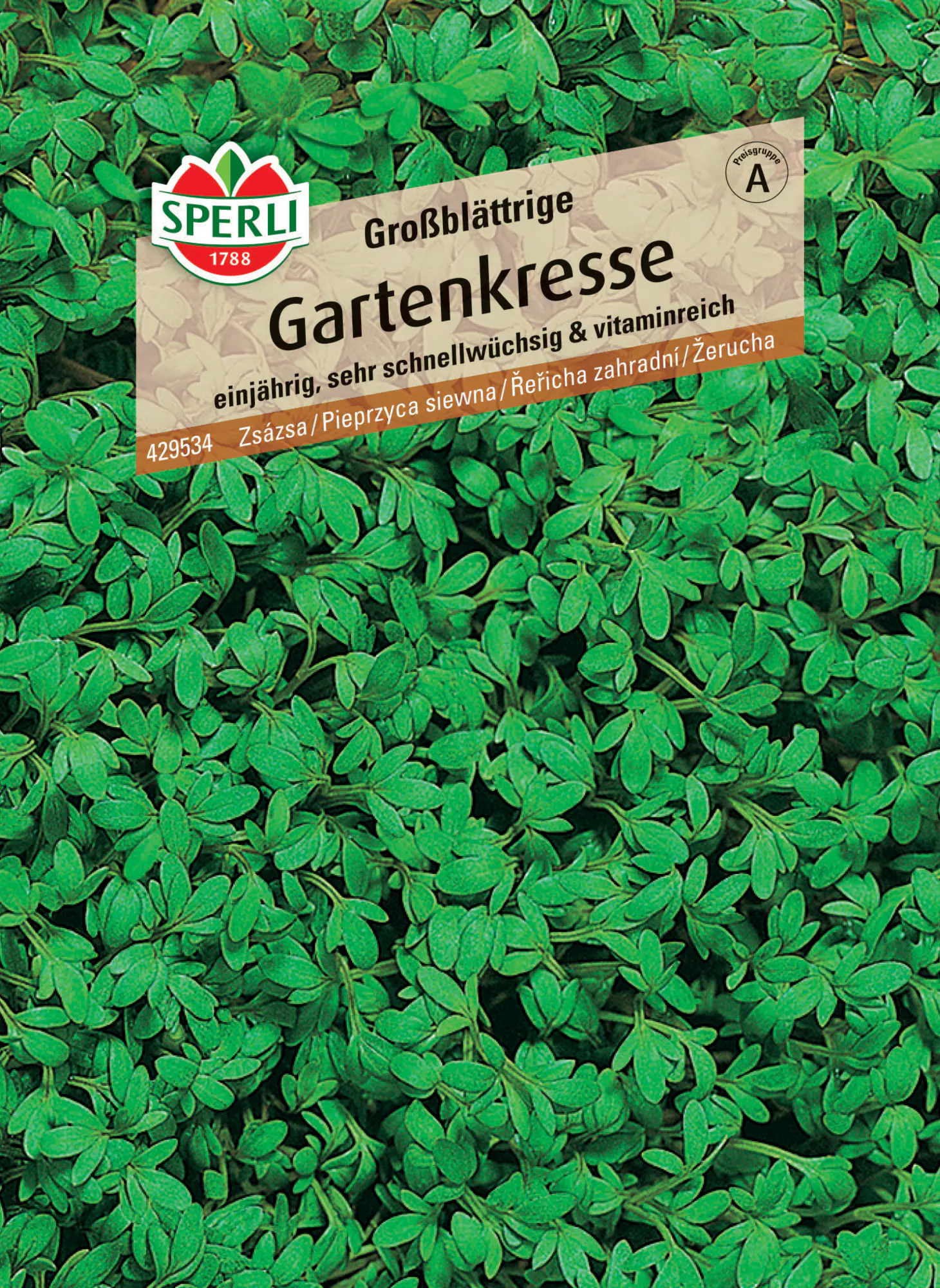 Sperli Gartenkresse Einfache Grüne