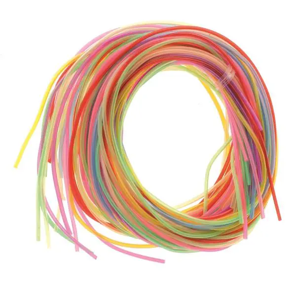 Colour Strips Neon 20 Stück 100 cm lang, 10 Farben sortiert