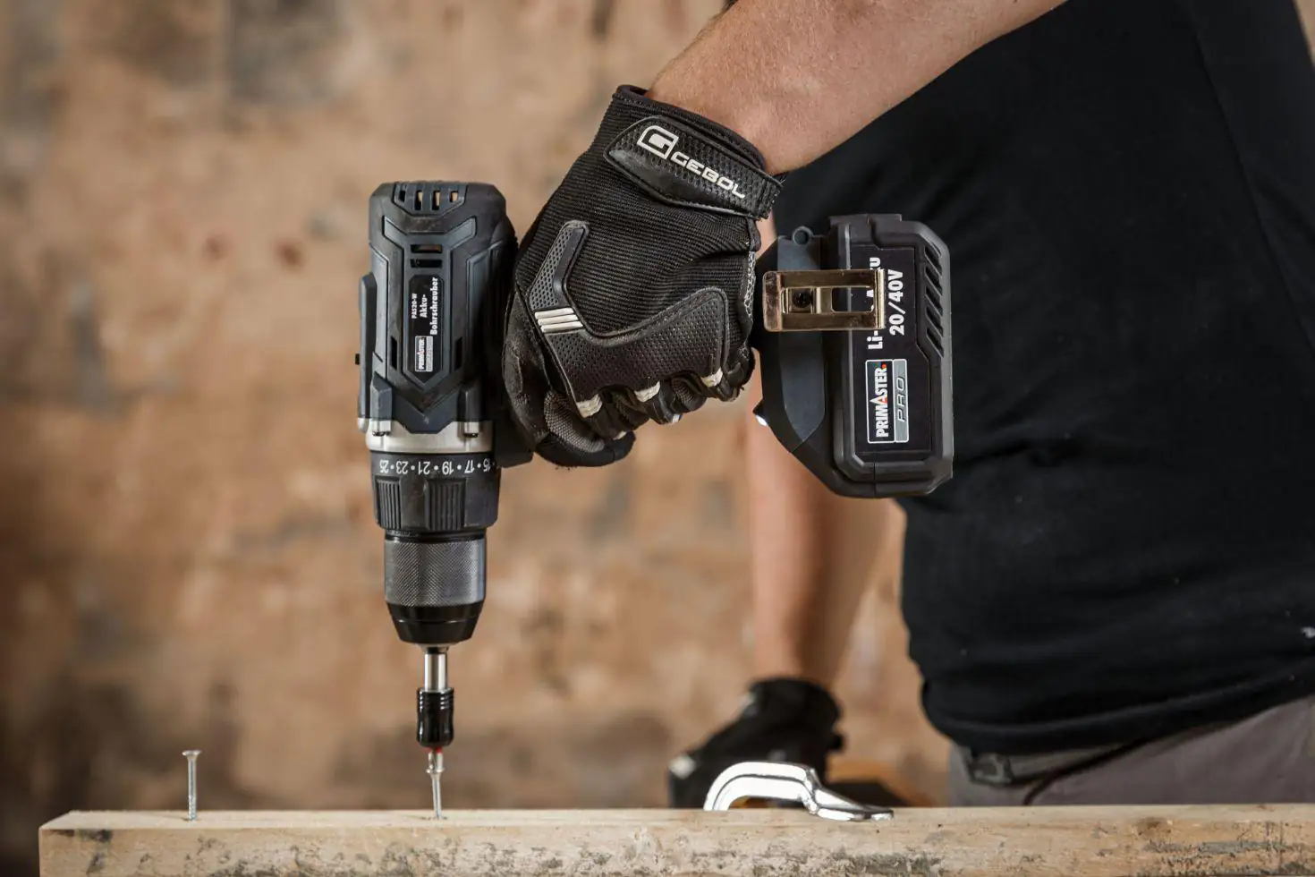 Primaster Pro Akku-Bohrschrauber 20 V Solo