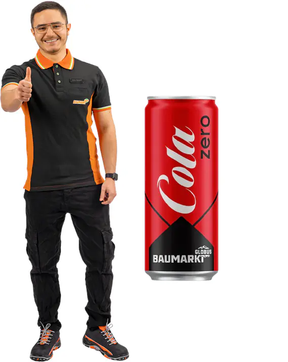 Globus Baumarkt Cola Zero 0,33 l EINWEG