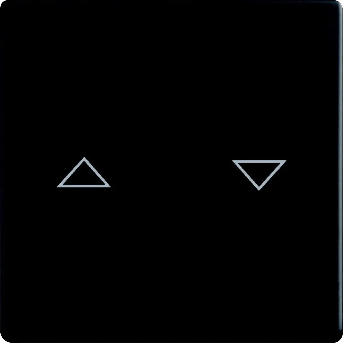 Busch Jaeger Jalousiewippe 2-fach Future Linear schwarz matt 1785JA-885