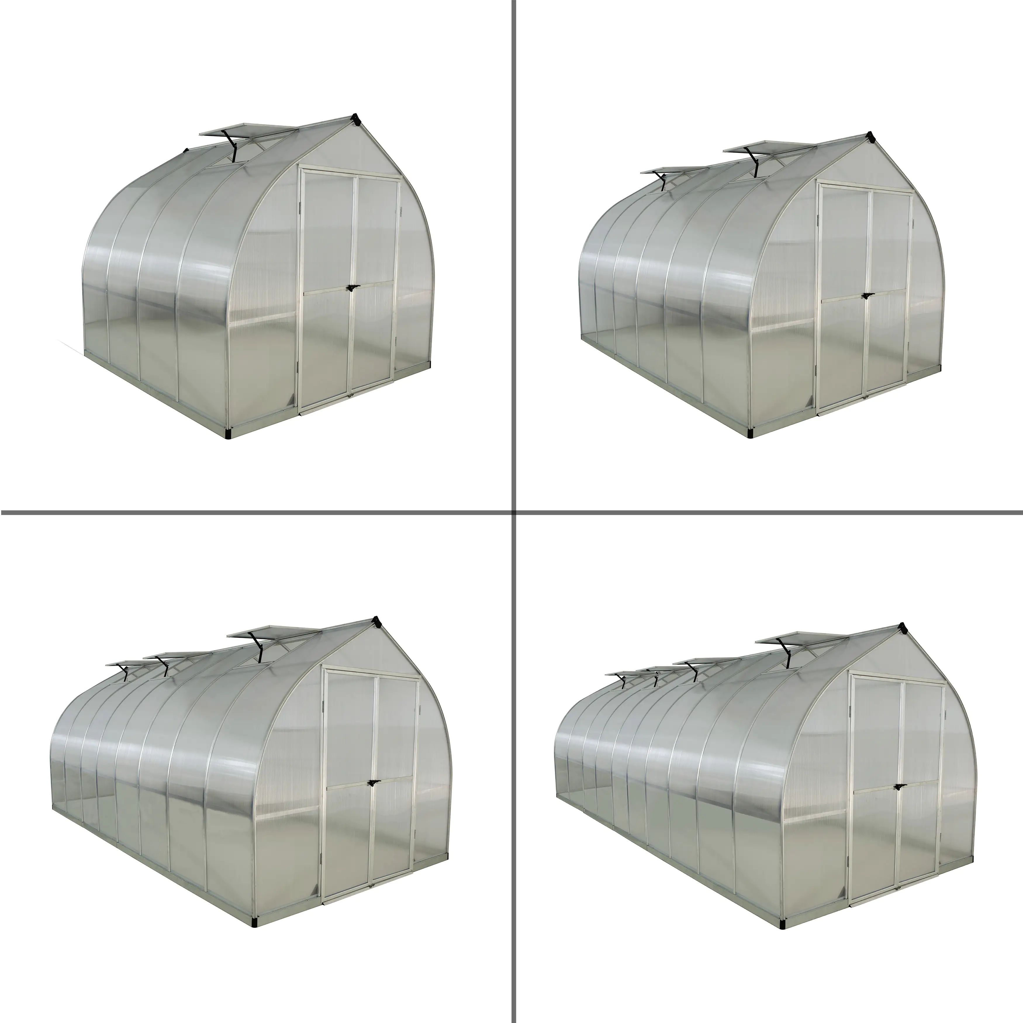Canopia Gewächshaus Bella 8X20 244 x 601 x 219 cm Canopia Gewächshaus Bella 8X20 244 x 601 x 219 cm