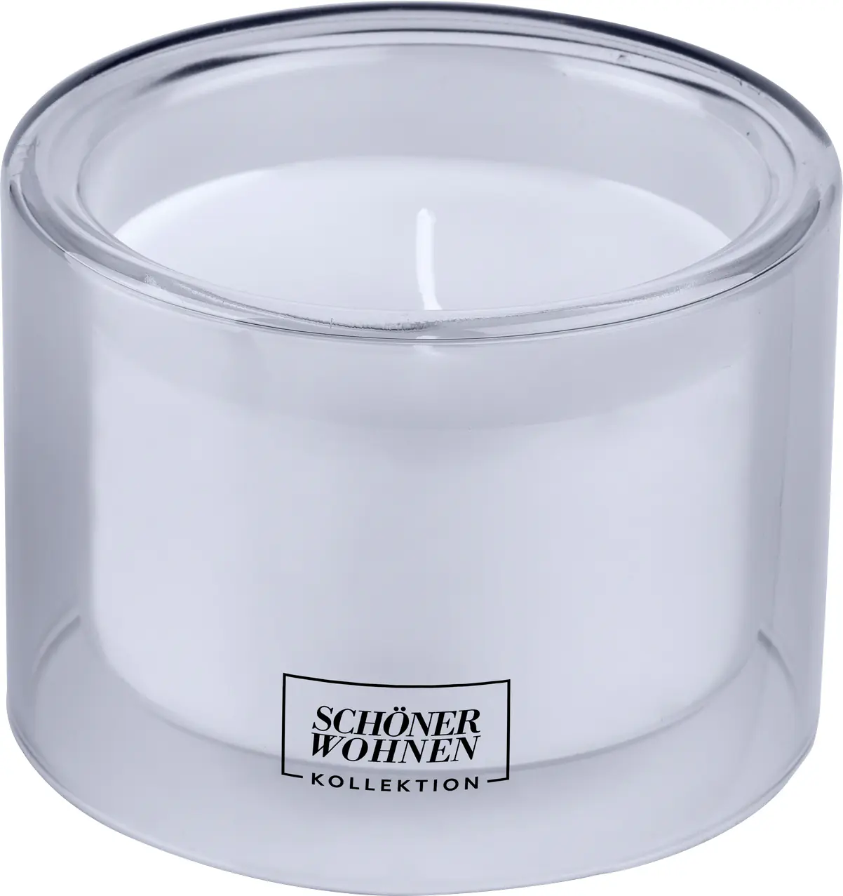 Schöner Wohnen Duftkerze im Glas M Soft Cotton Ø 9,5 x 7 cm