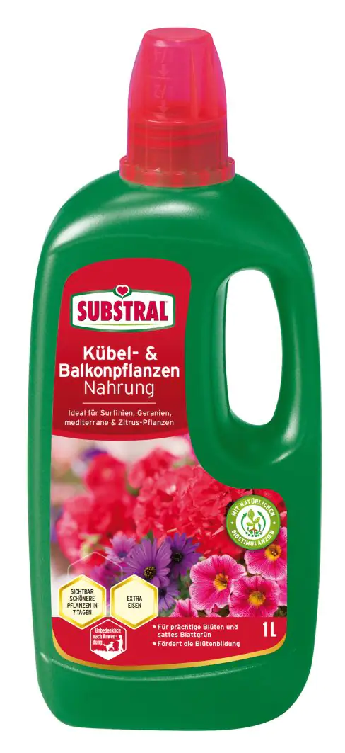 Substral Kübel- & Balkonpflanzen Nahrung 1 L