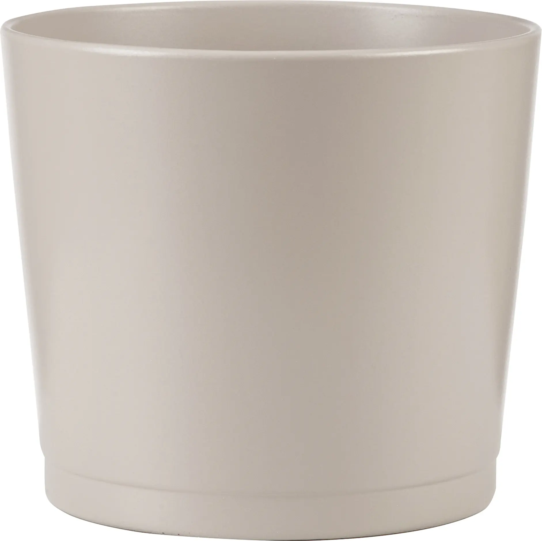 Scheurich Übertopf Serie 883 Ø 22 x 19,7 cm taupe