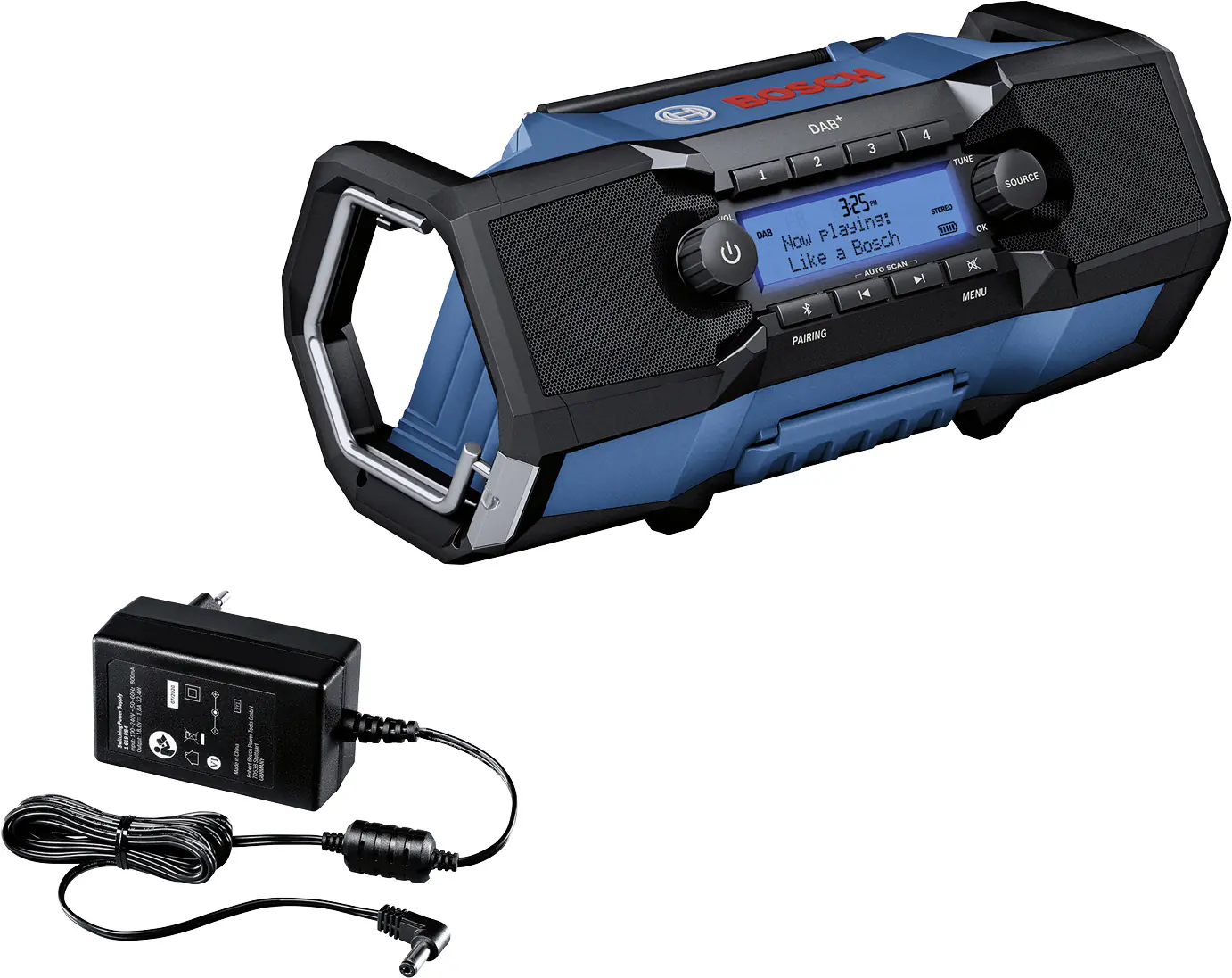 Bosch Professional Akku-Radio GPB 18V-2 SC DAB+ Solo