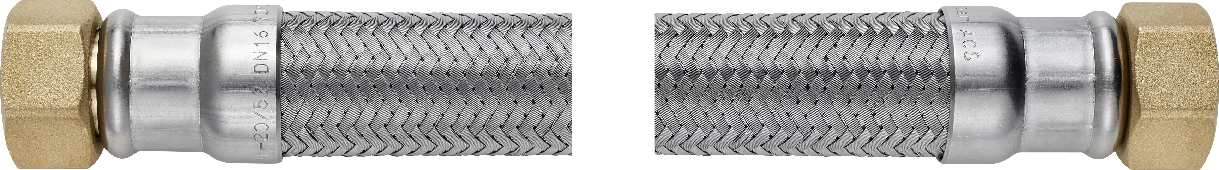 Techline NT Panzerschlauch IG 1/2" x IG 1/2", DN16, 50 cm