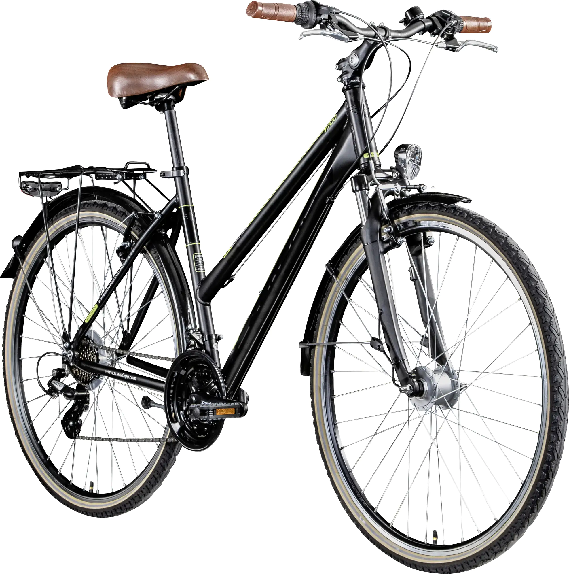 Zündapp Trekkingrad T700 700c Damen 28 Zoll RH 50cm 21-Gang schwarz
