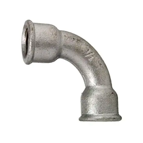 Cornat Temperguss-Bogen 90° 3/4 '' 2 Muffen verzinkt