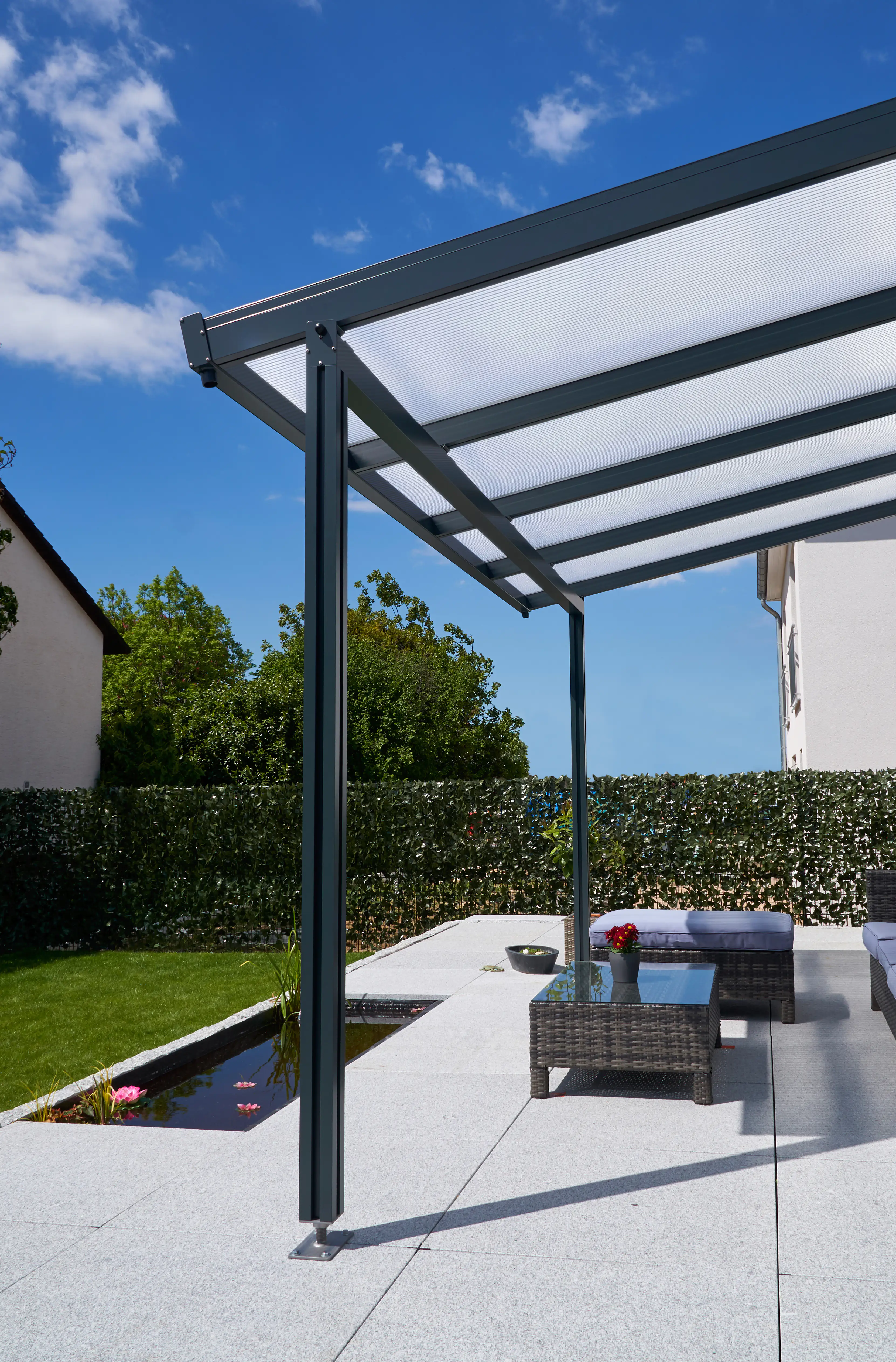 Gutta Doppelstegplatte-Set Zebraplatte für 12 m2 weiß