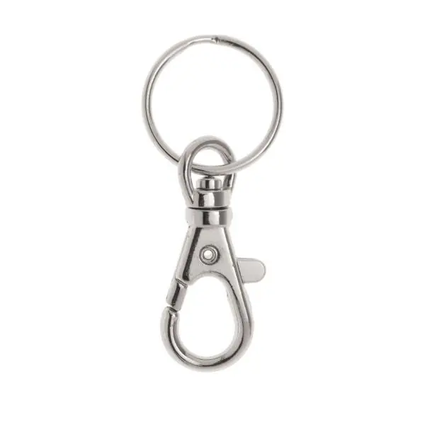 Glorex Schlüsselanhänger 1 Karabiner Ring 25 mm