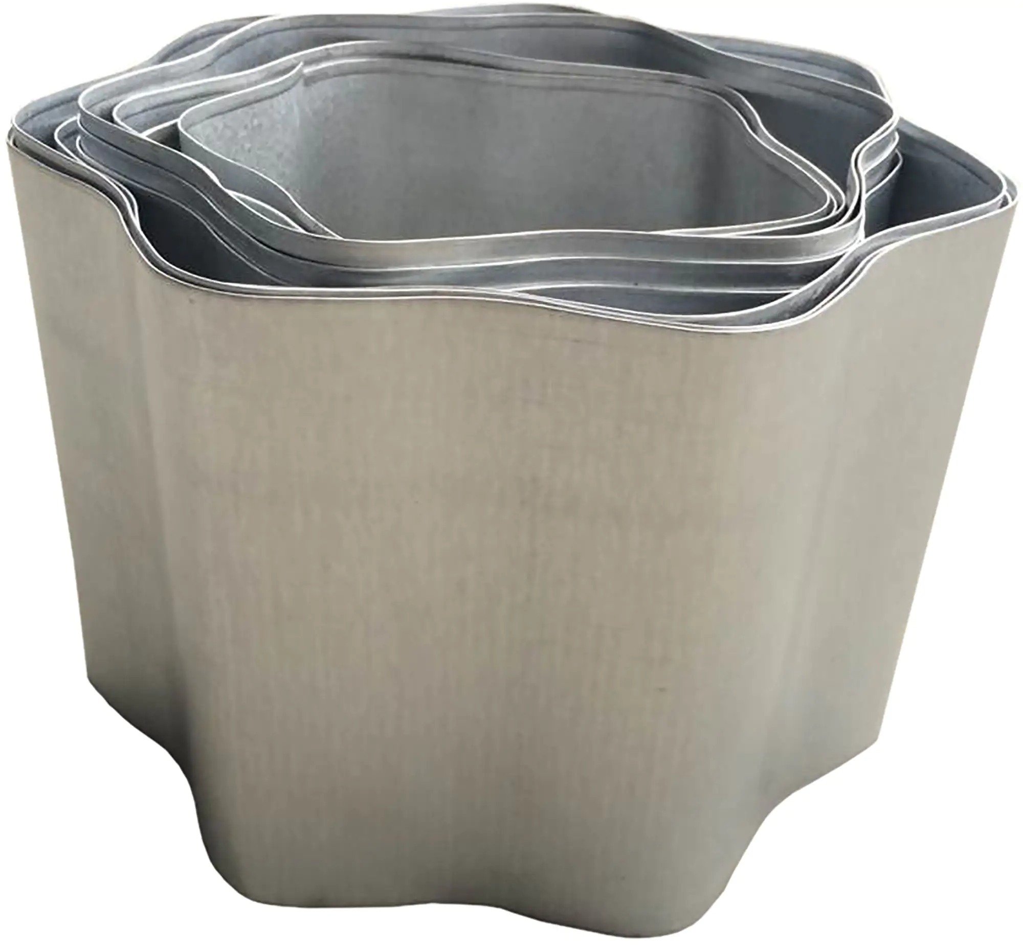 TrendLine Metall-Rasenkante 6 m x 15 cm