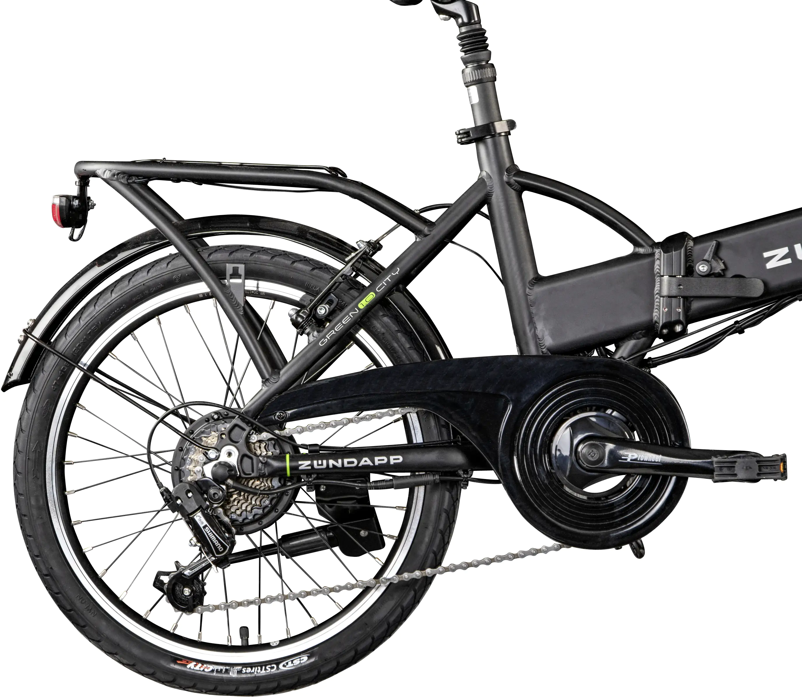 Zündapp E-Bike Faltrad Green 1.0 Unisex 20 Zoll RH 37cm 6-Gang 270 Wh schwarz Zündapp E-Bike Faltrad Green 1.0 Unisex 20 Zoll RH 37cm 6-Gang 270 Wh schwarz