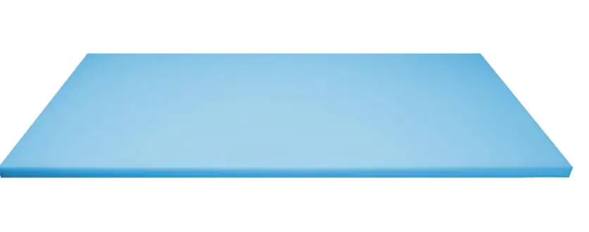 Nerapur Schaumstoffzuschnitt blau 100 x 200 cm, 100 mm hoch