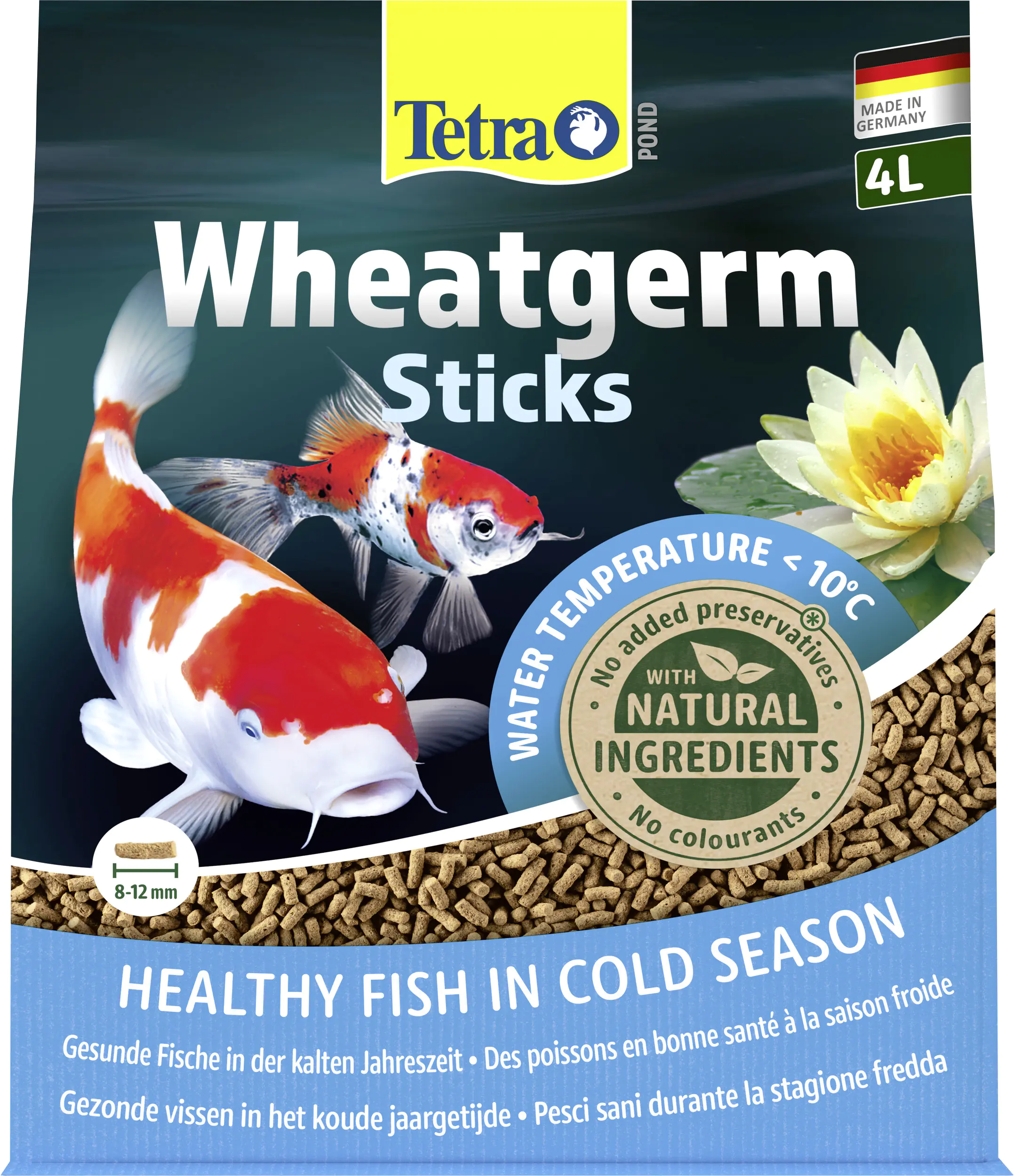 Tetra Pond Wheatgerm Sticks 4 L Tetra Pond Wheatgerm Sticks 4 L