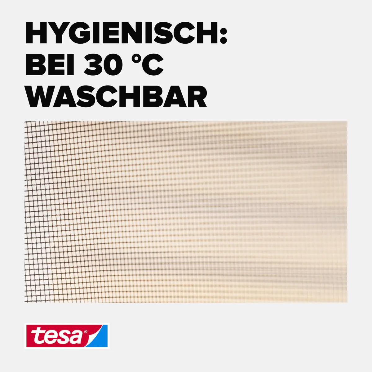 tesa Fliegengitter STANDARD 150 x 180 cm anthrazit individuell kürzbar