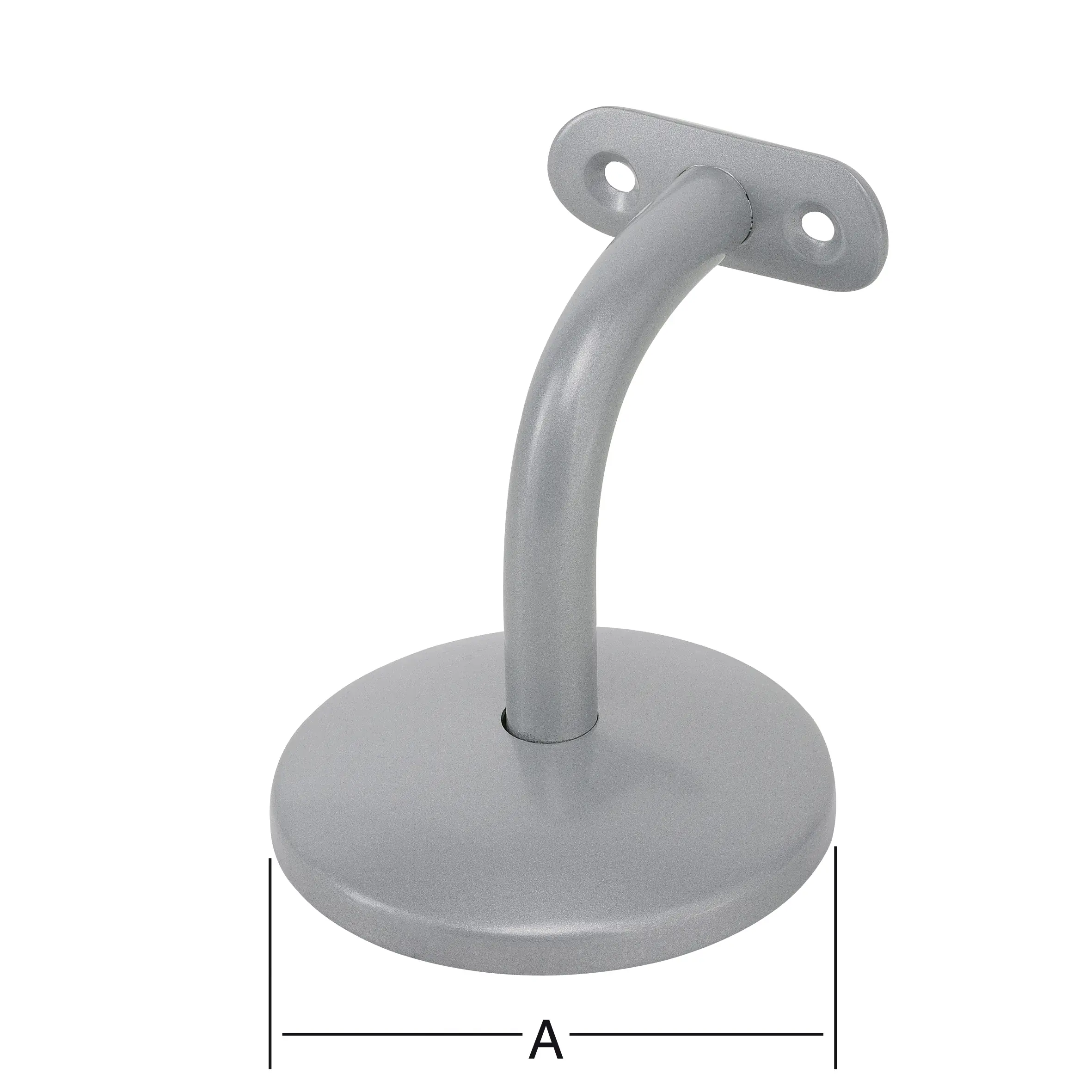 Vormann Handlaufstützen aluweiß Ø 75 mm