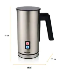 Tristar Milchaufschäumer MK-2277, 550 Watt, edelstahl 