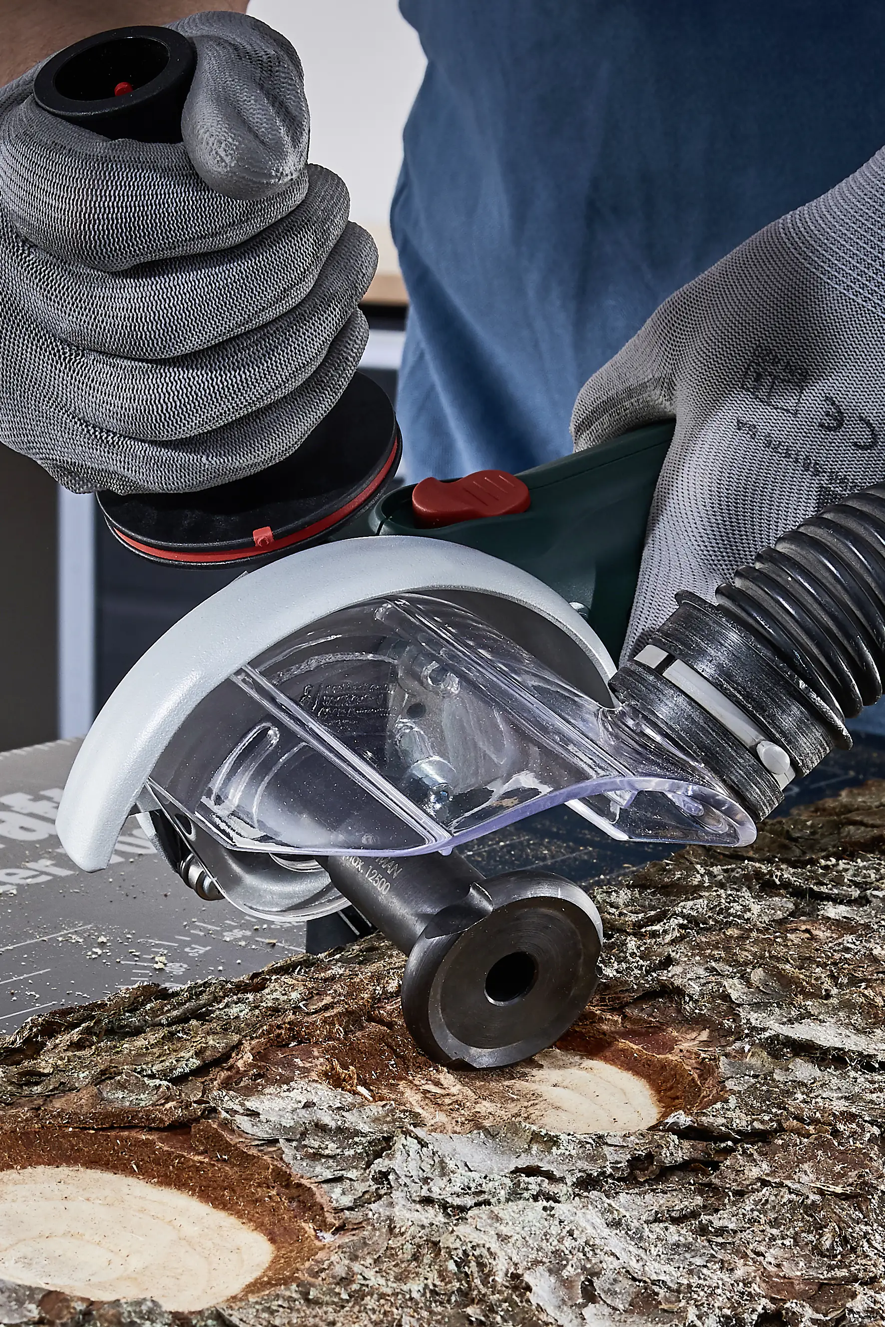 Wolfcraft Absaughaube für Winkelschleifer Wolfcraft Absaughaube für Winkelschleifer