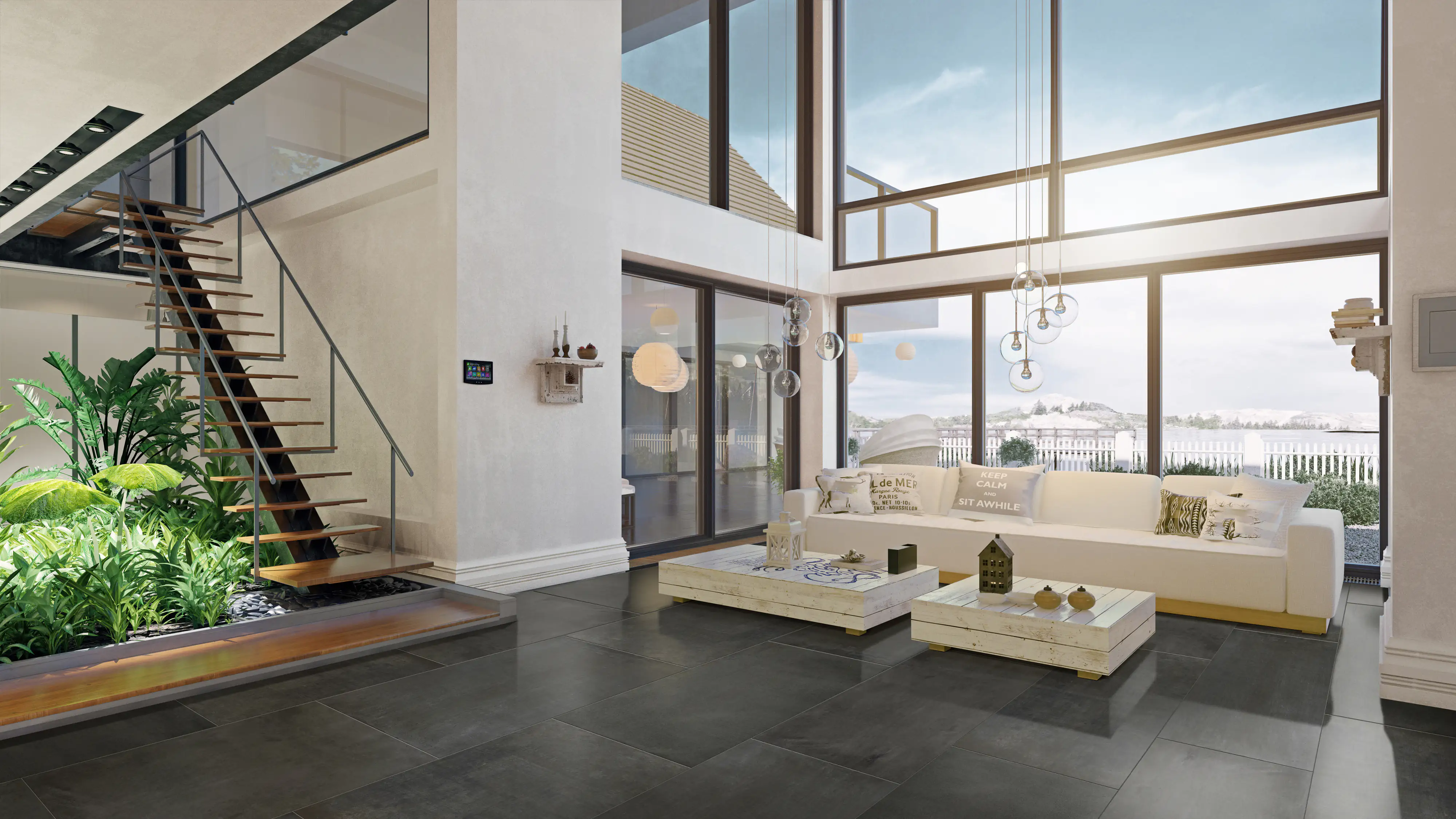 Wand- und Bodenfliese Feinsteinzeug Infinity 60 x 120 cm anthrazit Wand- und Bodenfliese Feinsteinzeug Infinity 60 x 120 cm anthrazit