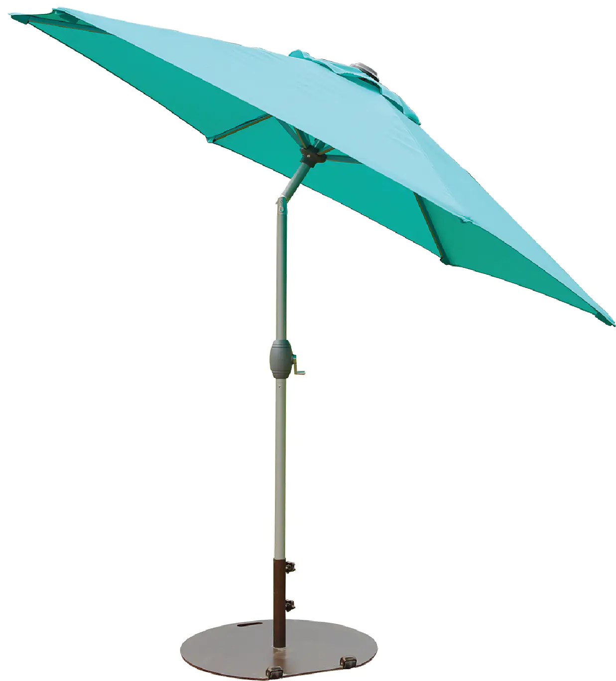 Primaster Sonnenschirm Ingenio türkis türkis, Ø 2,5 m Primaster Sonnenschirm Ingenio türkis türkis, Ø 2,5 m