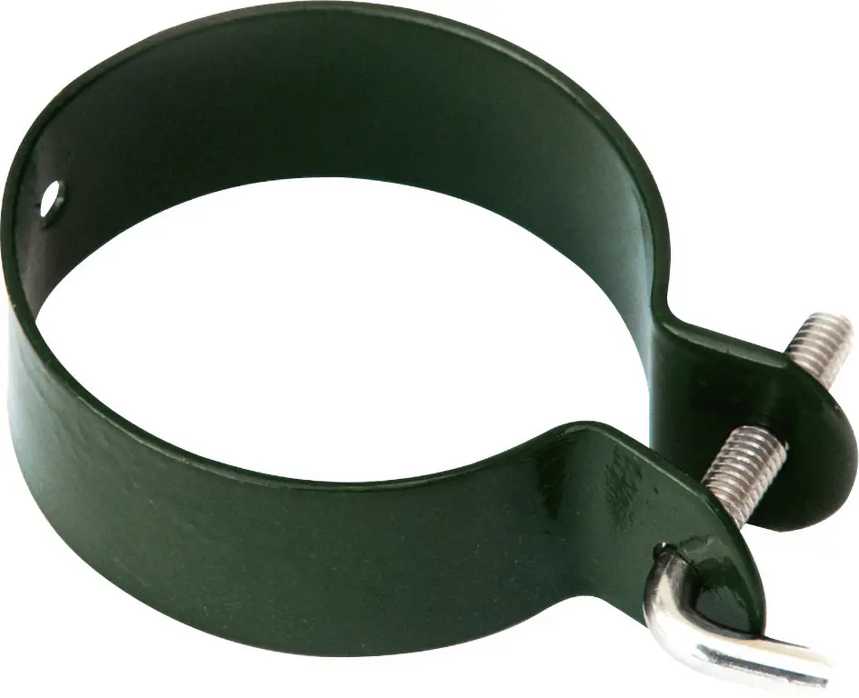 Floraworld Zaunschelle mit Hakenschraube Ø 6 cm moosgrün