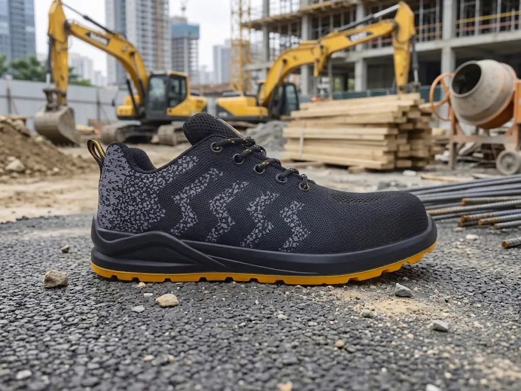 Sicherheitshalbschuh Timo S1 schwarz/orange