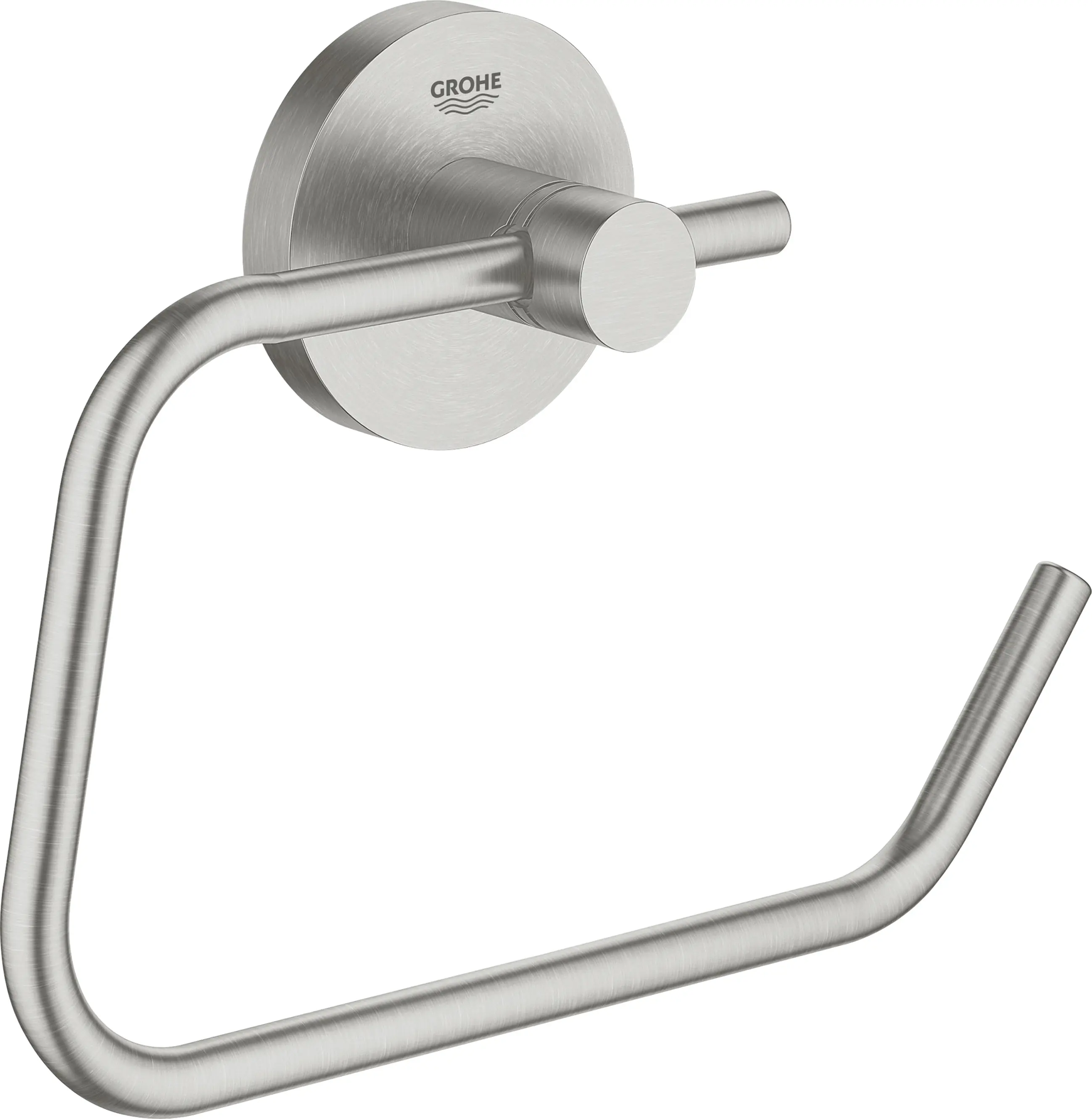 Grohe Start WC-Papierhalter supersteel klebbar