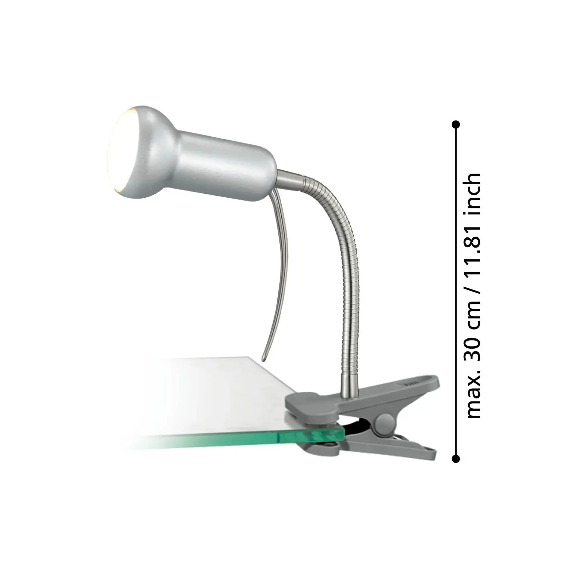 Eglo Klemmleuchte Fabio  E14 silber
