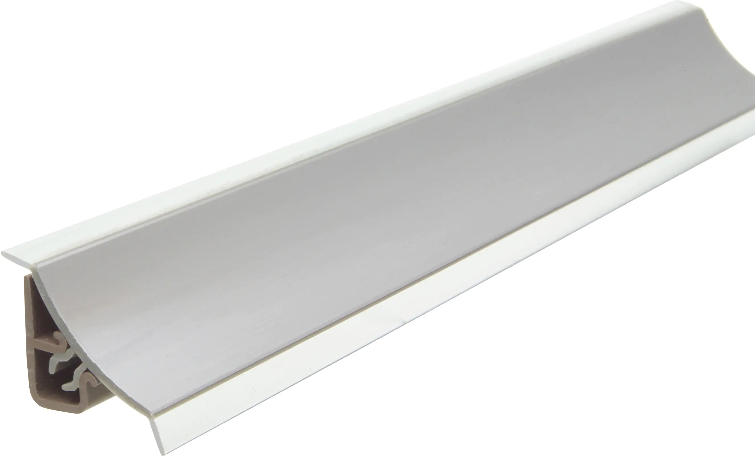 Primo Wandanschlussleiste 260 cm, 23 x 25 mm, Alu