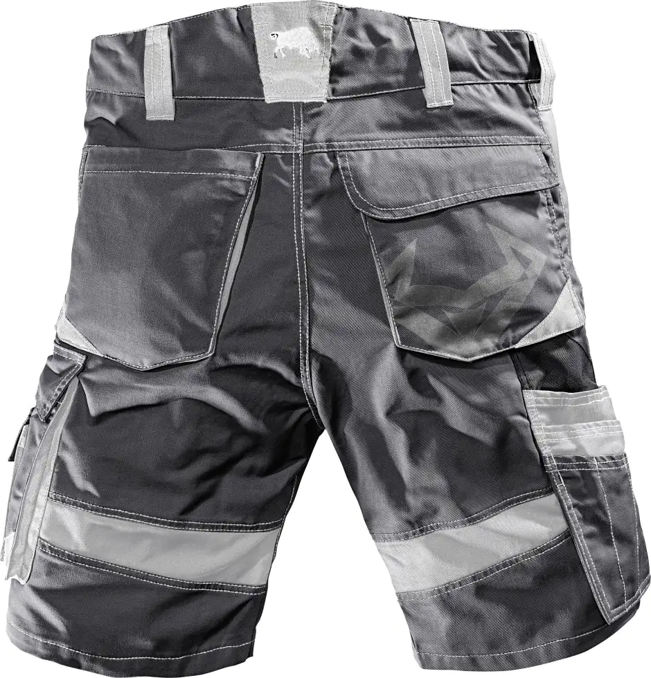 Bullstar kurze Arbeitshose WORXTAR schwarz/grau