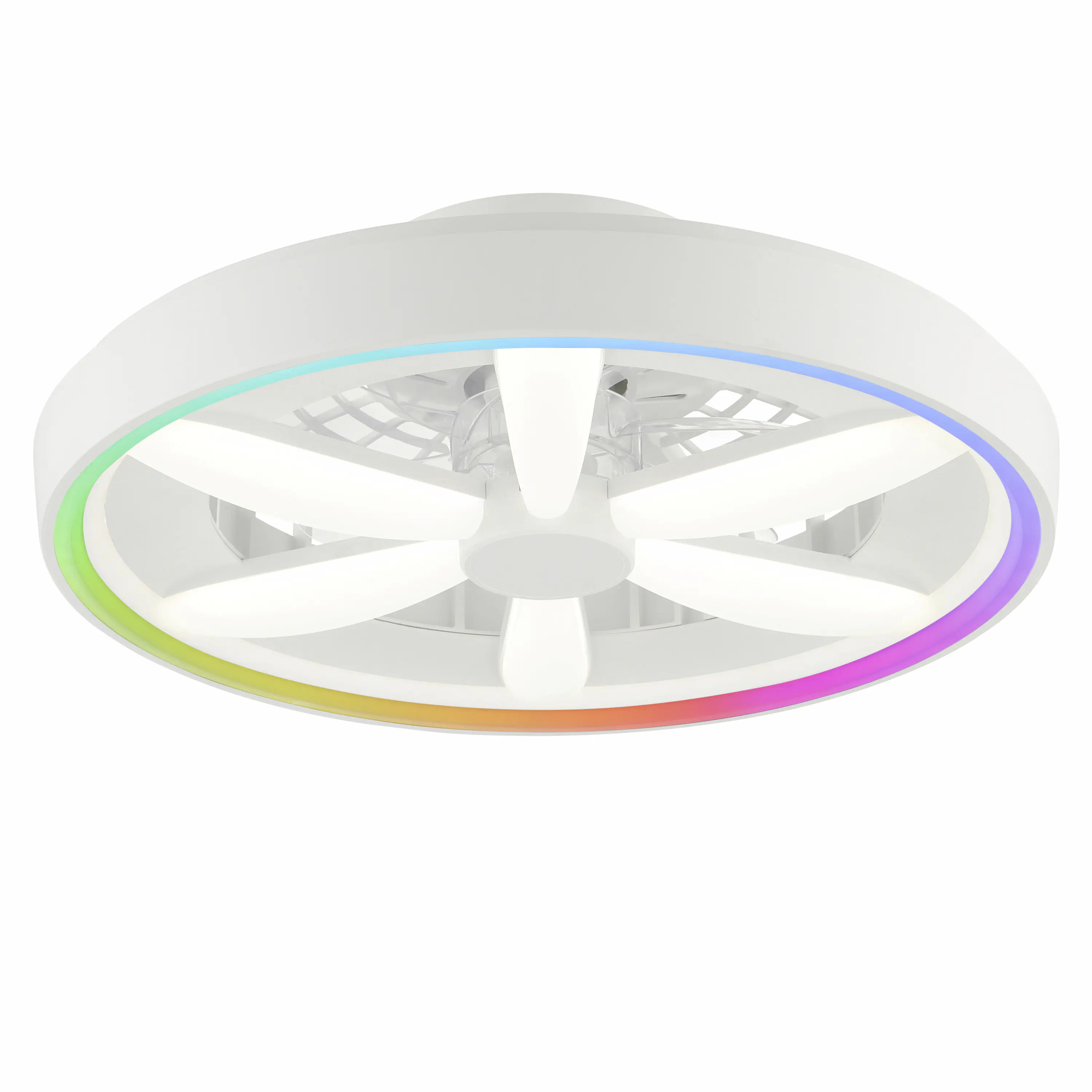 Brilliant LED Deckenleuchte mit Ventilator Gaiano Ø 48 cm 48 W weiß