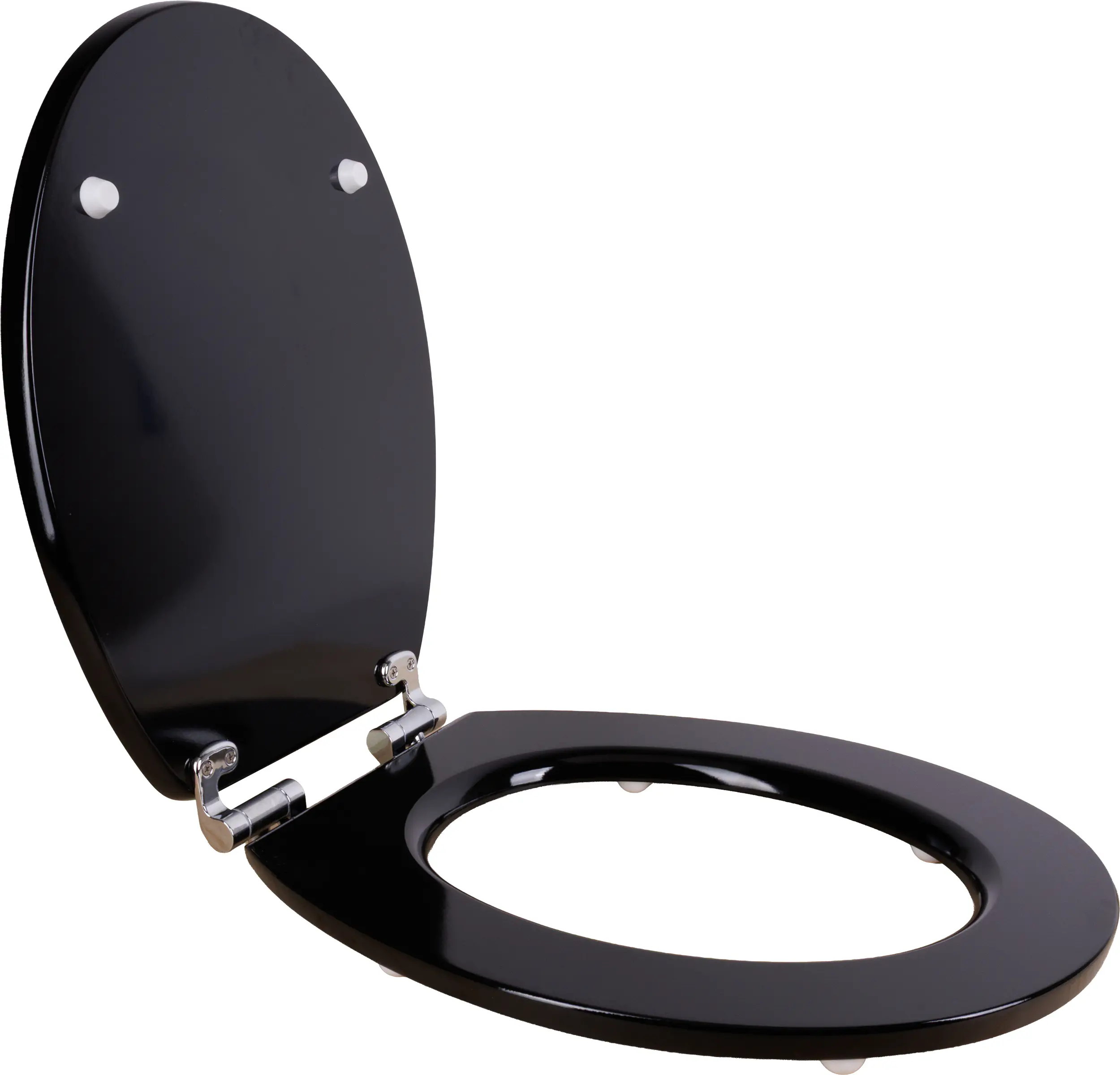 Primaster WC-Sitz mit Absenkautomatik Strawberry schwarz