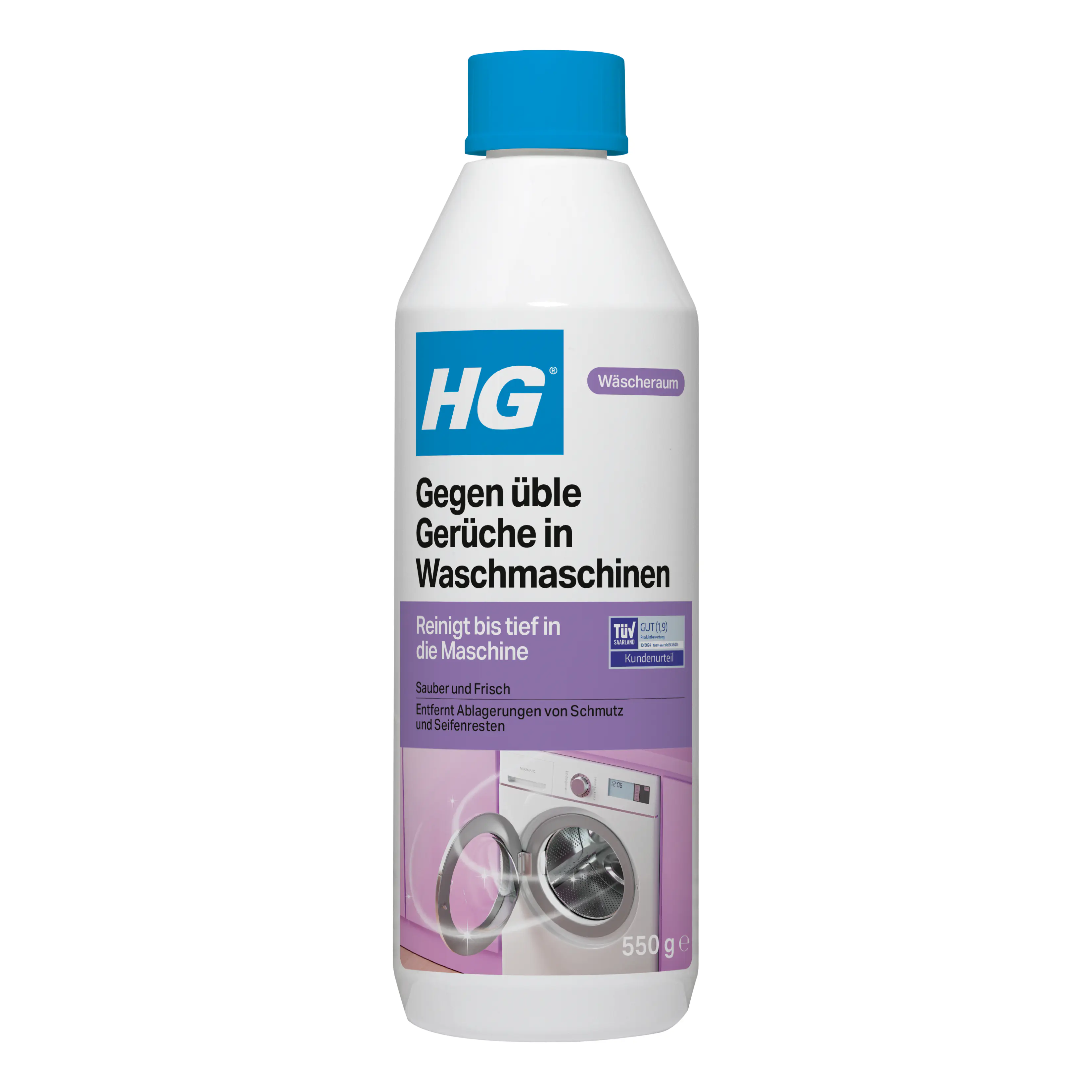 HG Waschmaschinen Geruchsentferner 550 ml