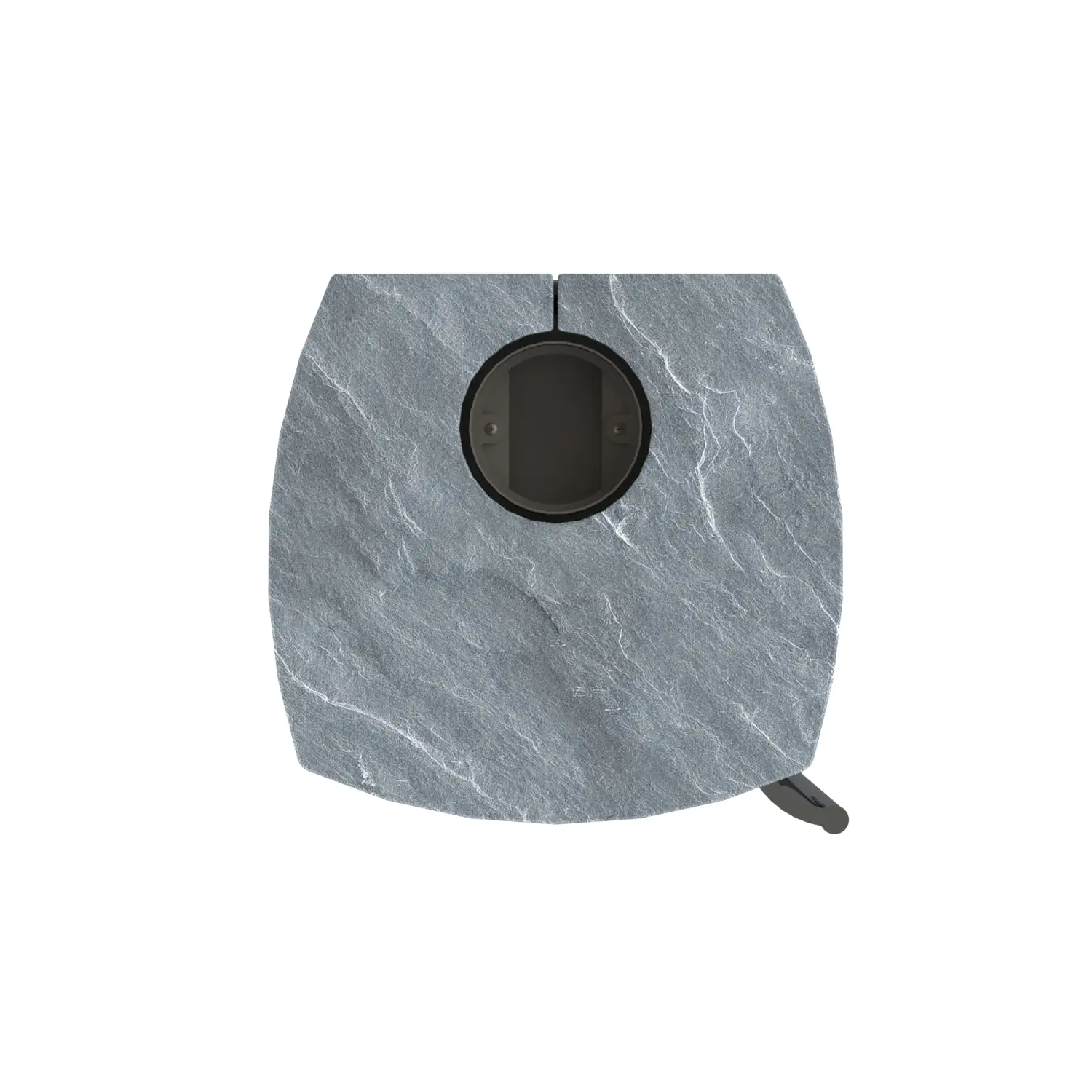 Thermia Kaminofen Alpha Naturstein grau 6 kW