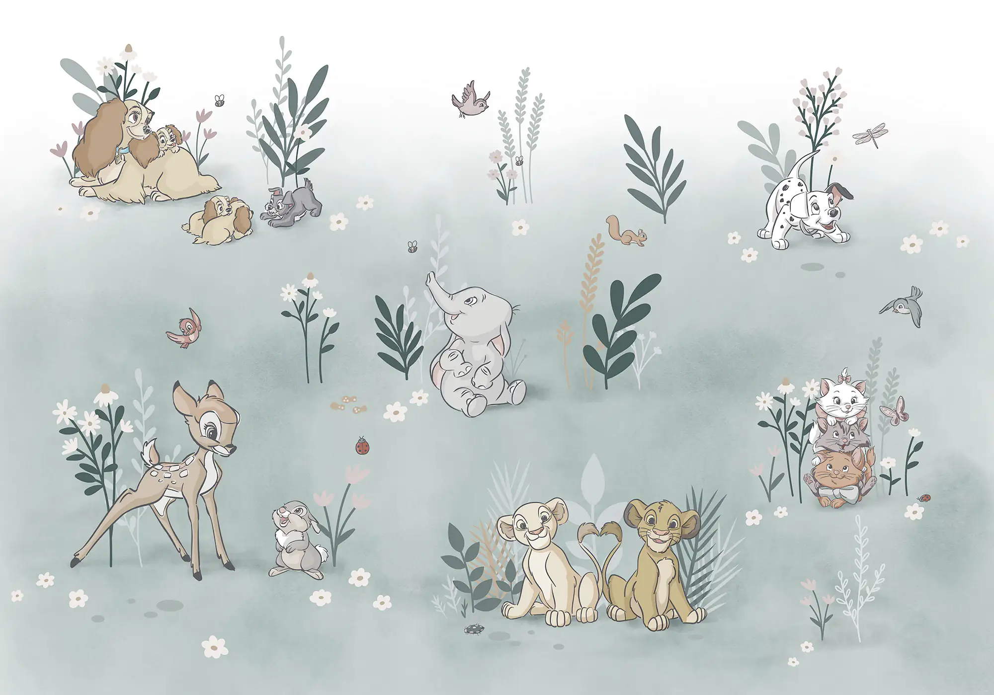 Komar Vlies Fototapete Before the Bloom 400 x 280 cm 