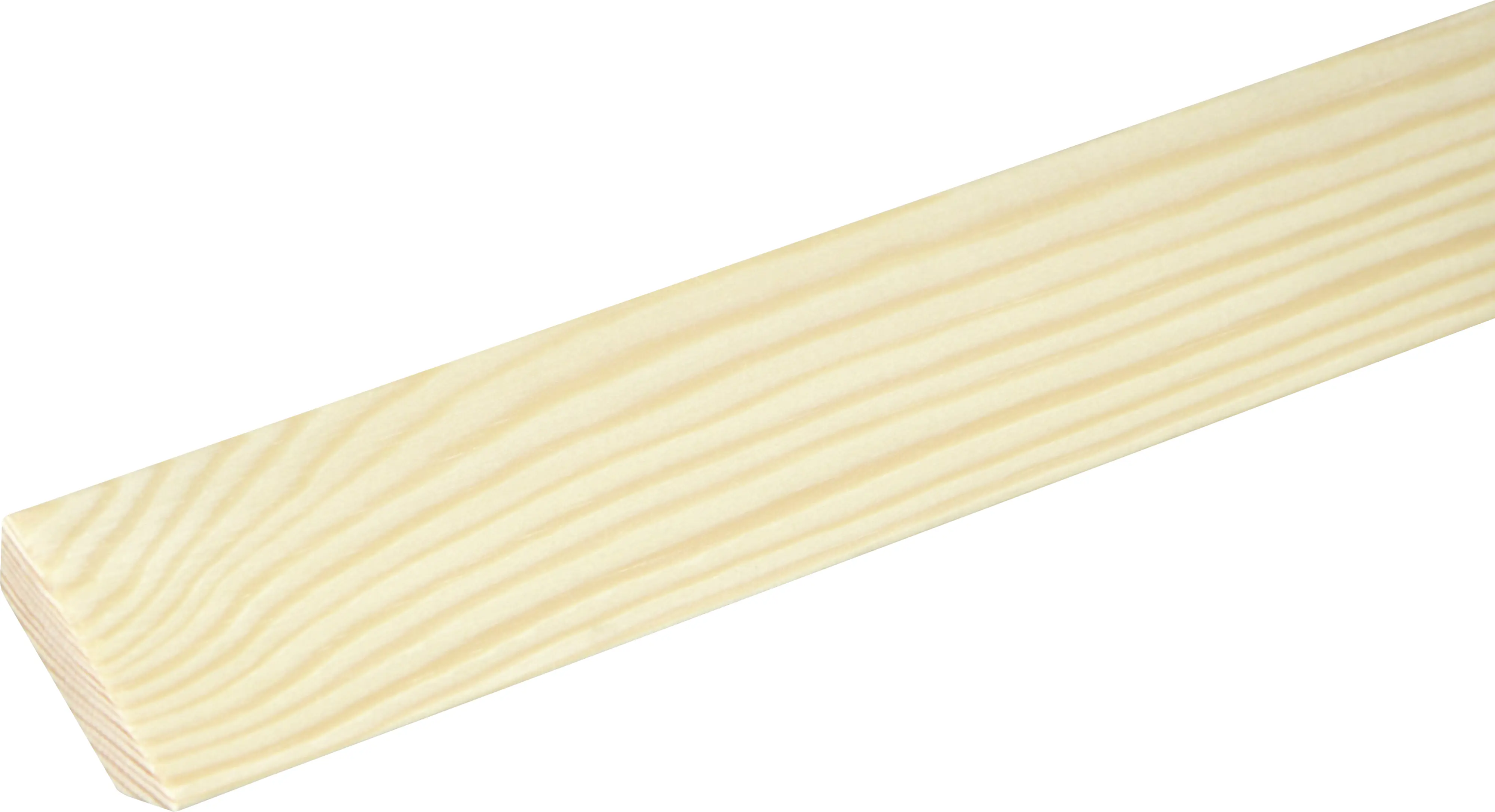 FN Neuhofer Dreikantleiste trapezförmig 100 cm 30 x 30 mm Fichte/Kiefer