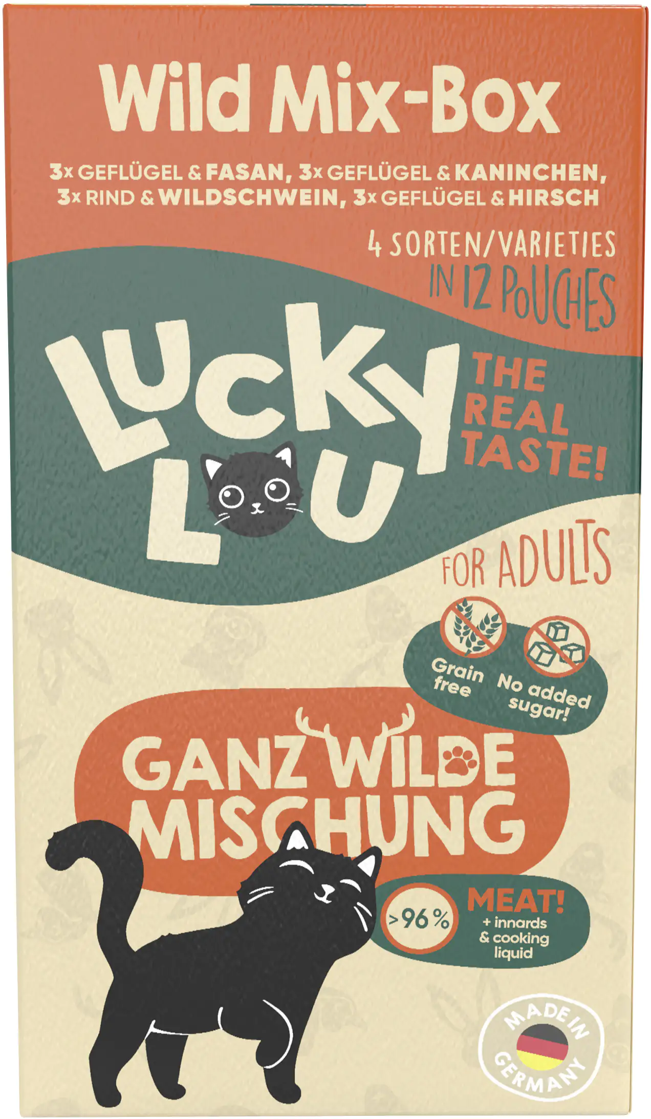 Lucky Lou Lifestage Adult Wild-Mix 12x125g Lucky Lou Lifestage Adult Wild-Mix 12x125g