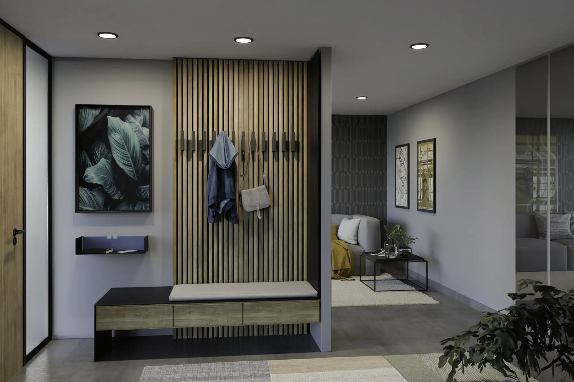 Paulmann LED Einbaupanel Areo VariFit schwarz Ø 11,8 cm 