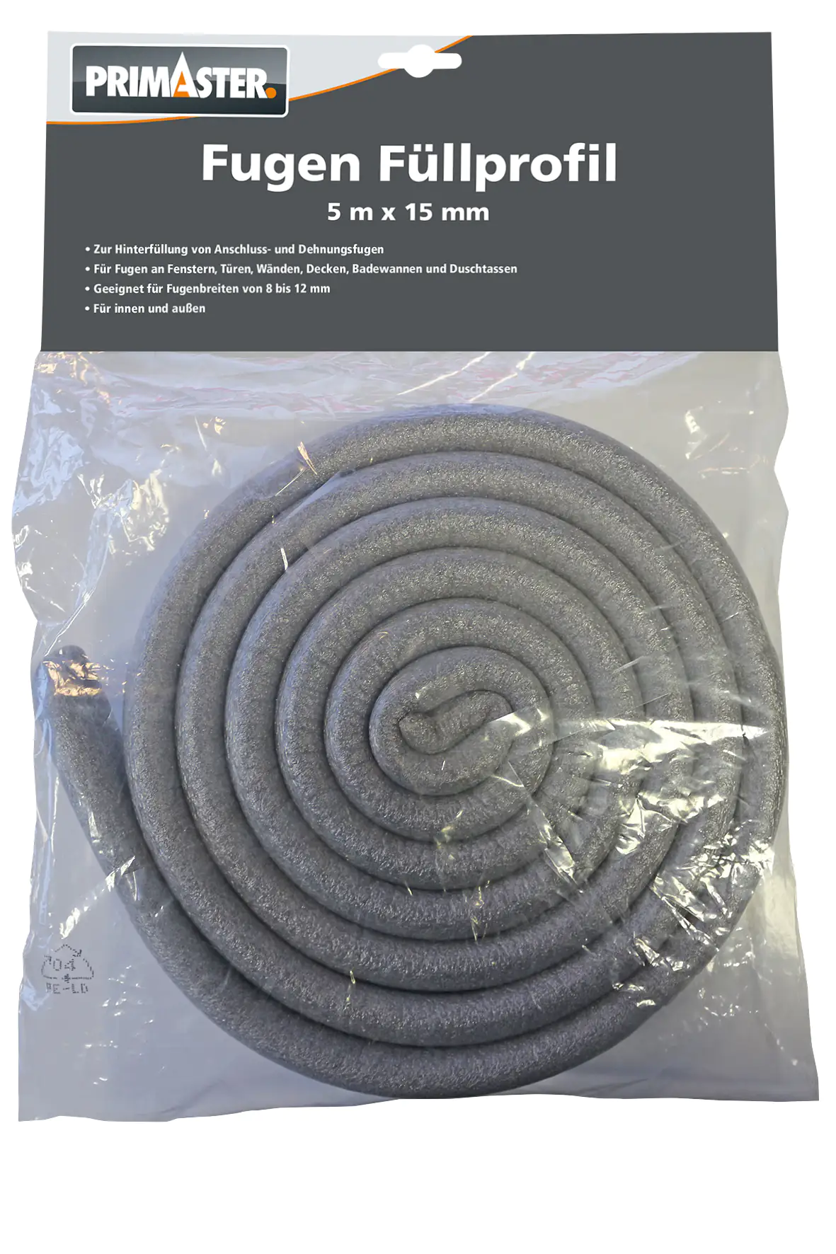 Primaster PE-Fugenfüllprofil 15 mm x 5 m