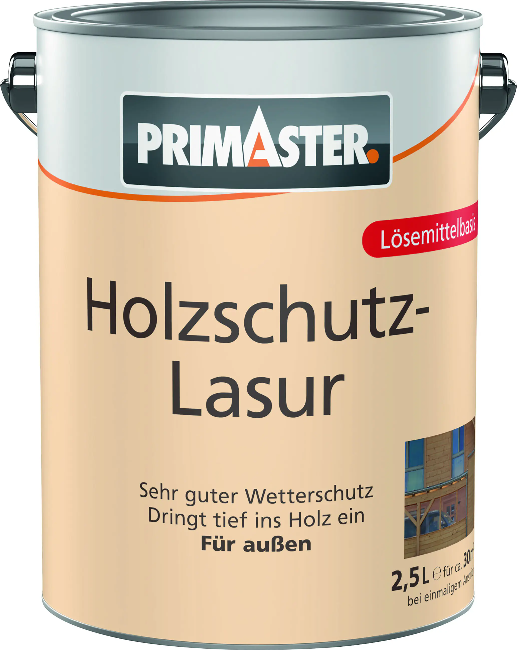 Primaster Holzschutz-Lasur 2,5 L kiefer
