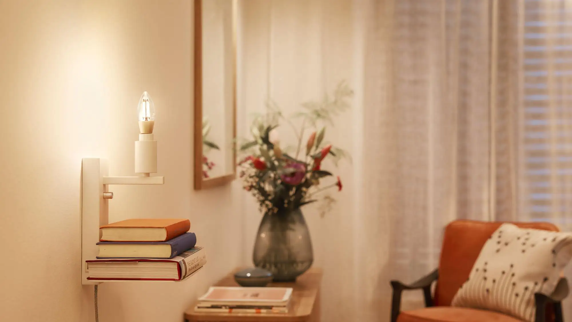 Philips Smart LED Leuchtmittel Tunable White Amber C35 E14 Kerzenform 4,9 W Philips Smart LED Leuchtmittel Tunable White Amber C35 E14 Kerzenform 4,9 W