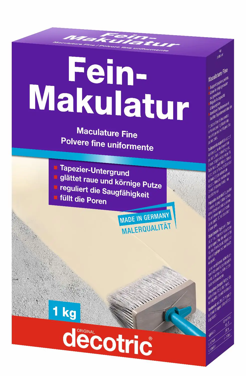 Decotric Fein-Makulatur 1 kg Decotric Fein-Makulatur 1 kg