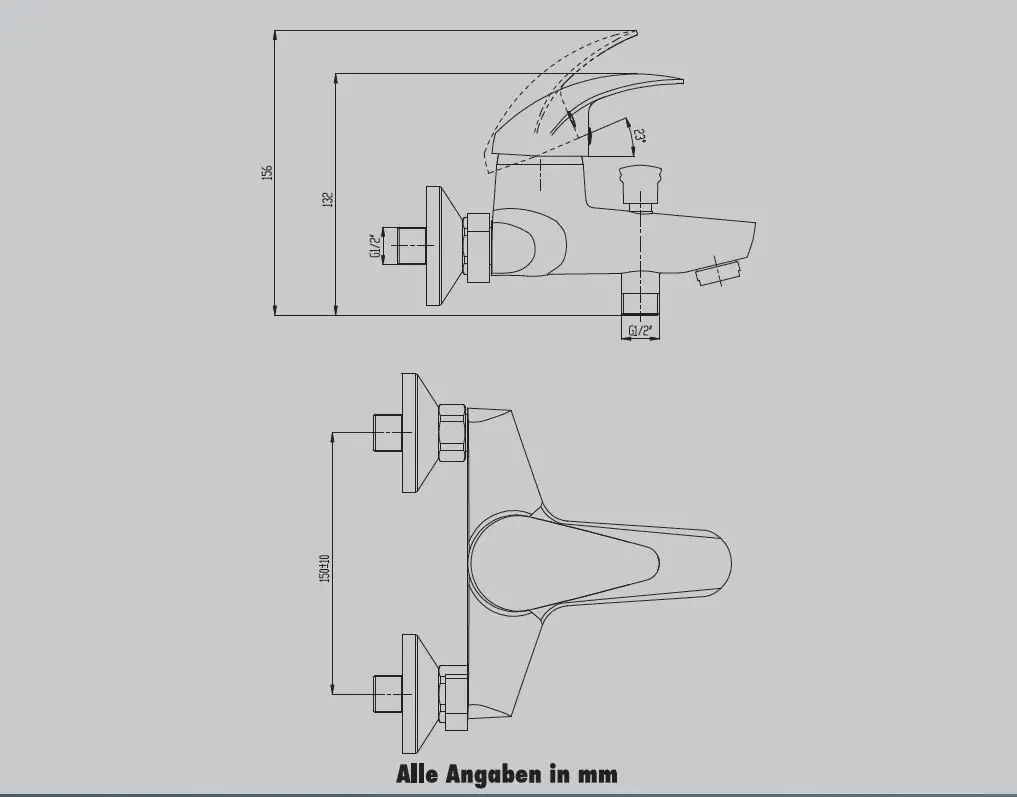 Primaster Badewannenarmatur Sydney verchromt Primaster Badewannenarmatur Sydney verchromt