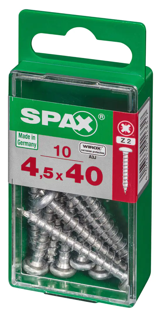 Spax Universalschrauben 4.5 x 40 mm TX 20 - 10 Stk.