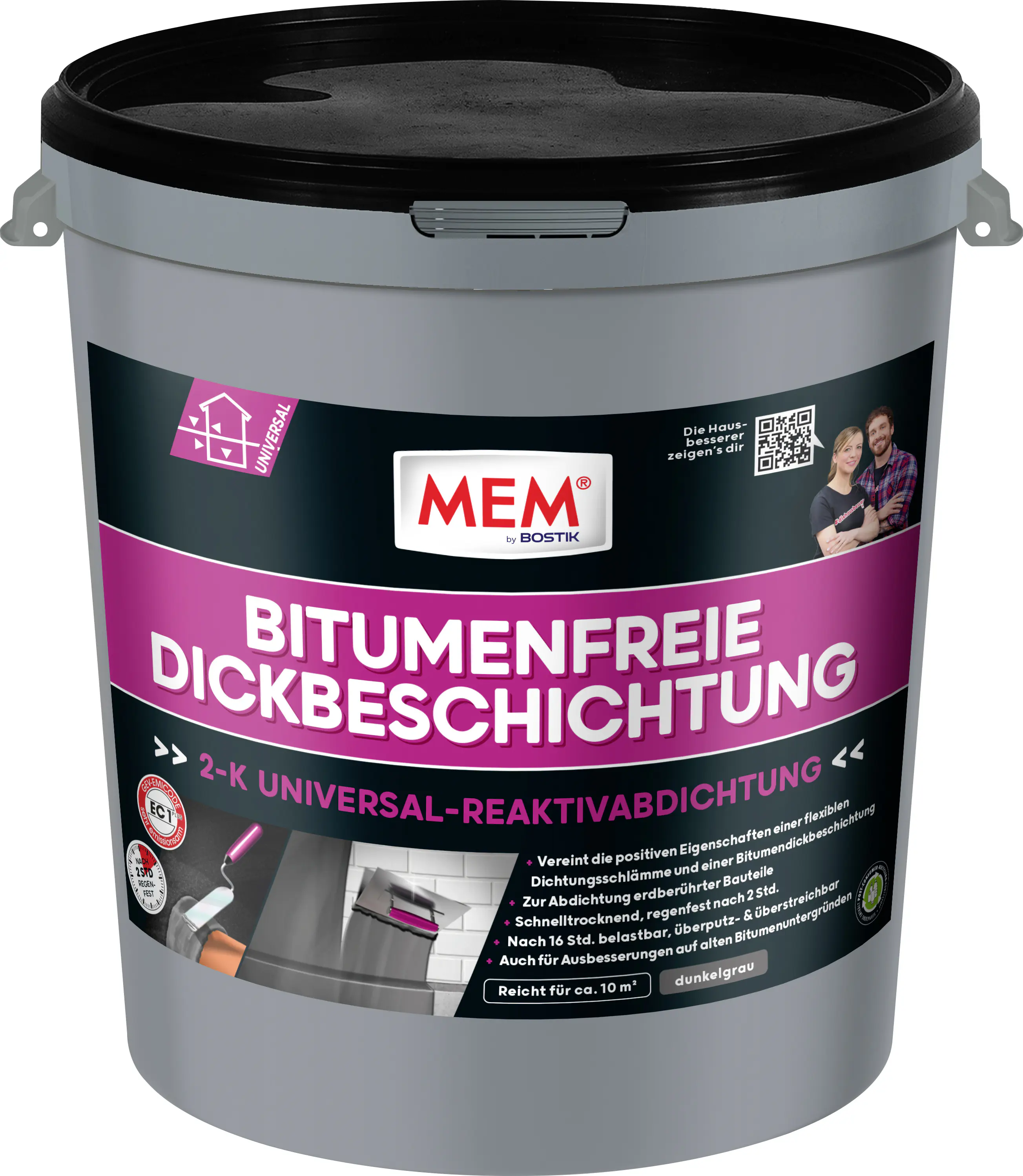 MEM Bitumenfreie Dickbeschichtung 24 kg