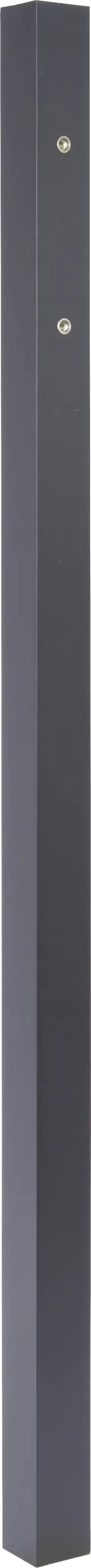 Alberts Anschlagpfosten für Einzeltore schwarz 150 cm 6 x 6 cm Alu Alberts Anschlagpfosten für Einzeltore schwarz 150 cm 6 x 6 cm Alu