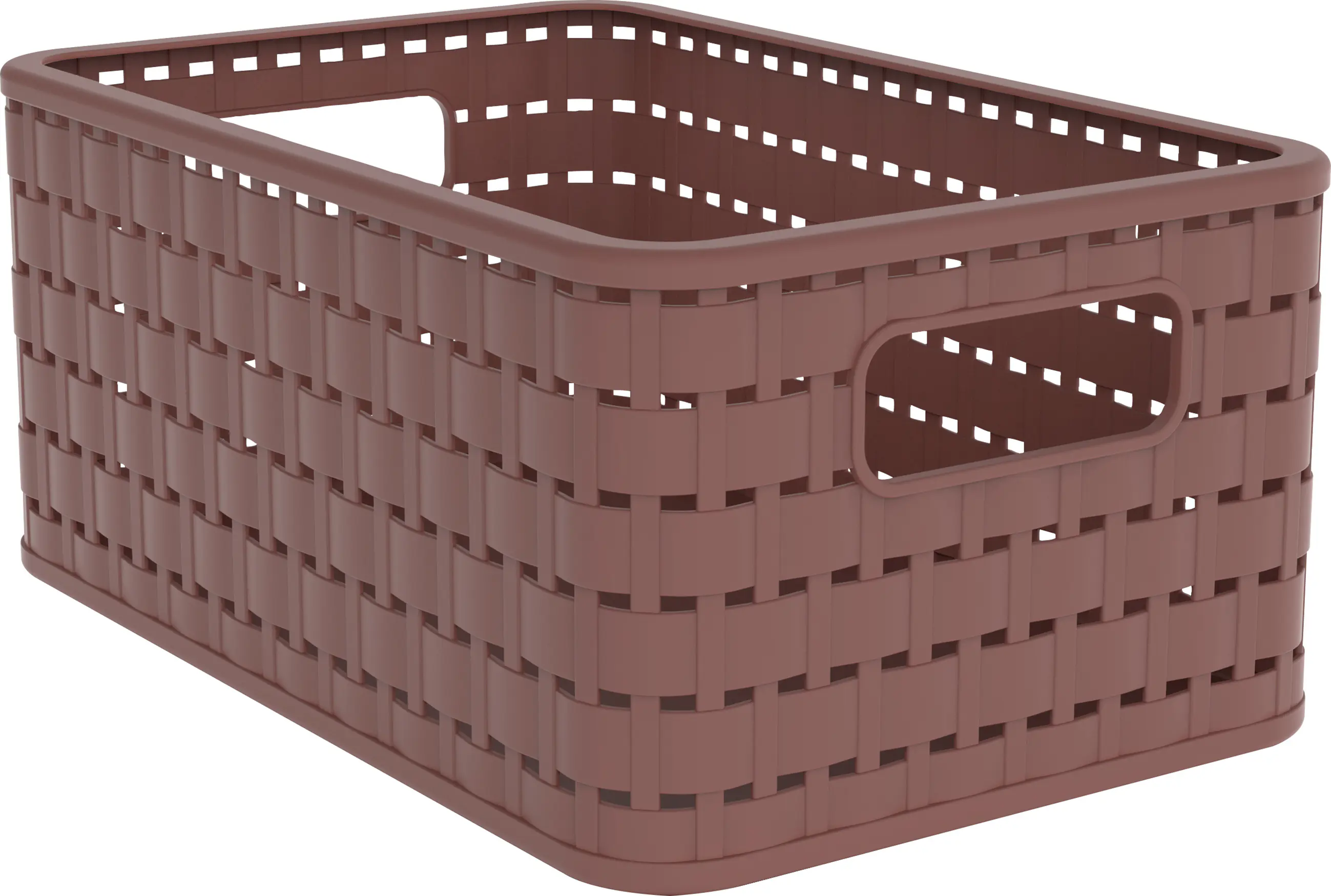 Rotho Korb Country A5, 6 L iron rot Rotho Korb Country A5, 6 L iron rot