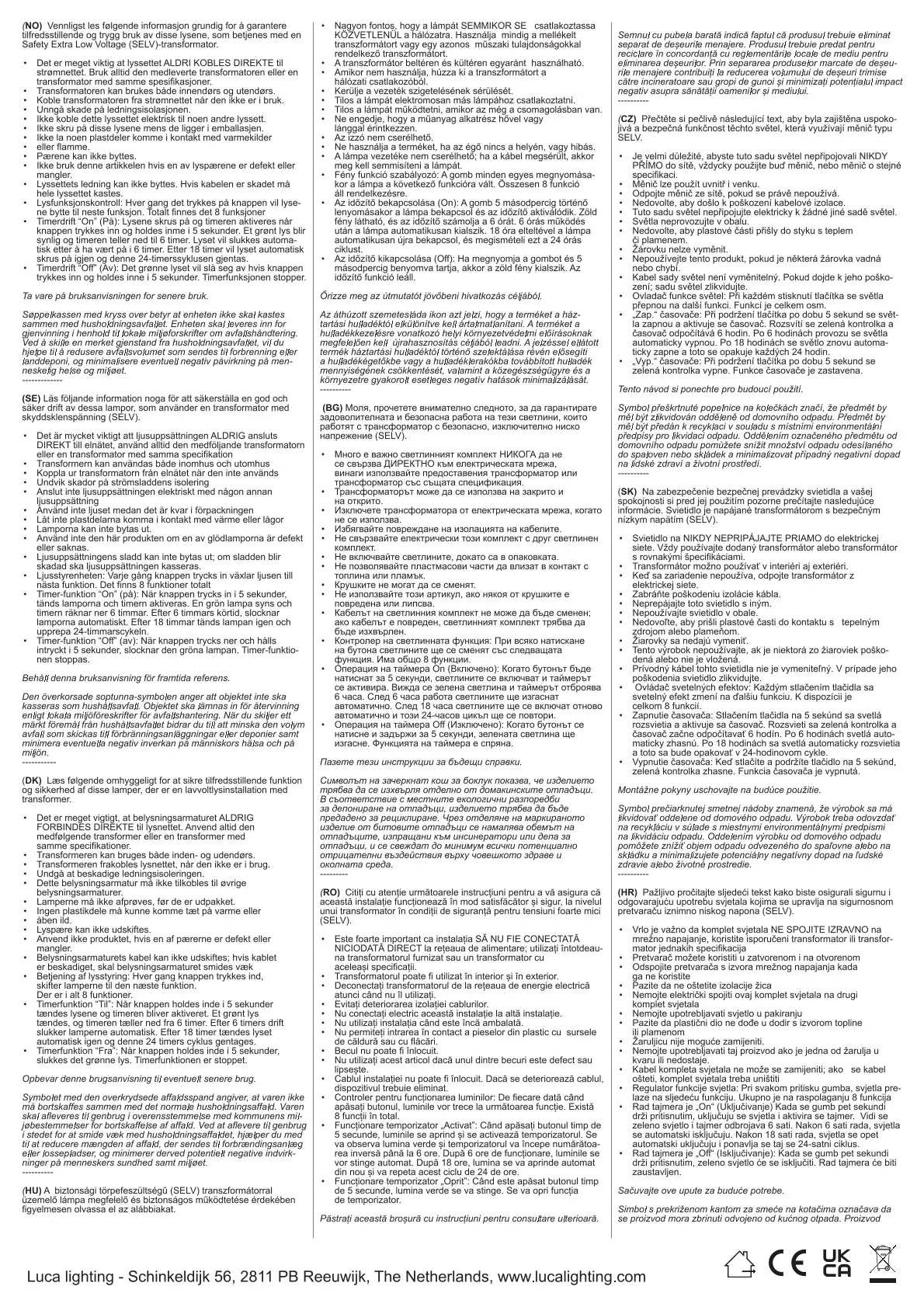 Luca Lighting Gartenstecker Stern beleuchtet 150 LED 60 x 73 cm